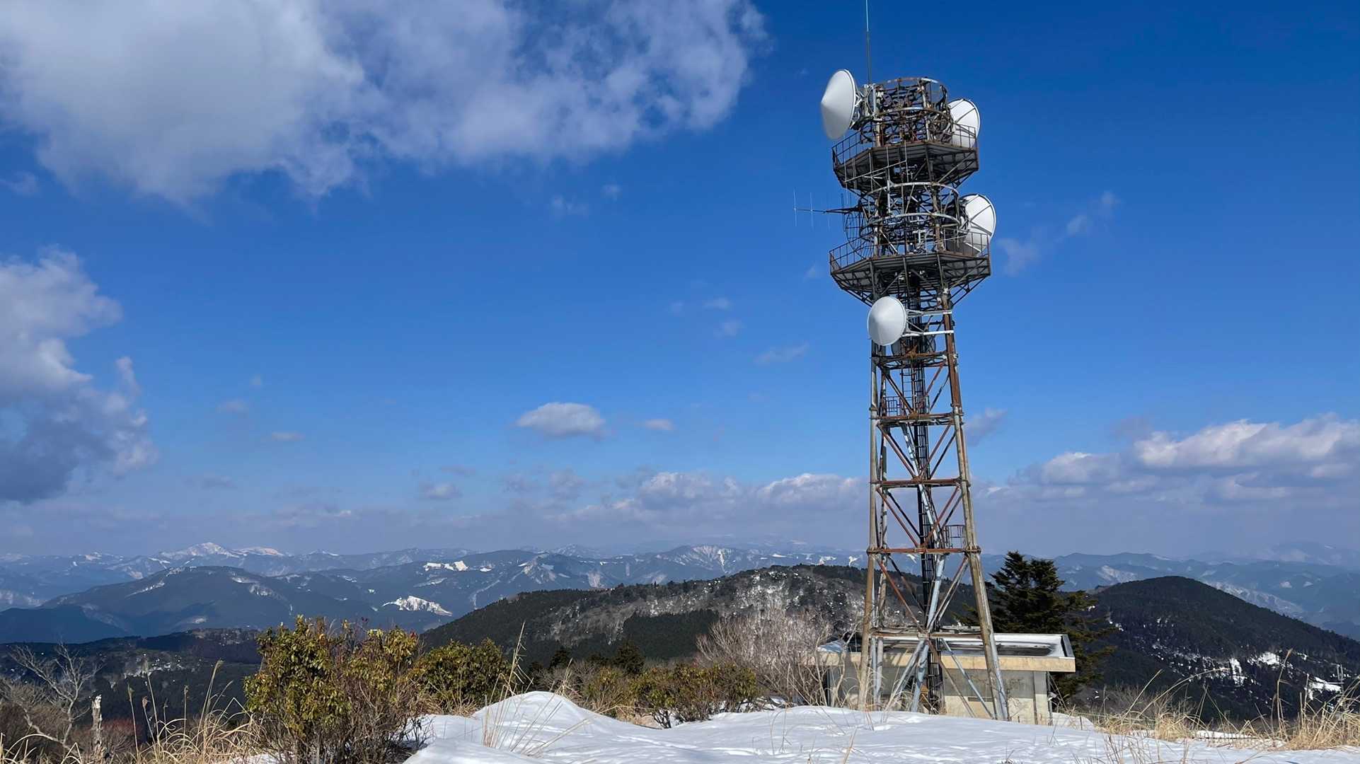 その向こうには、氷ノ山❤️