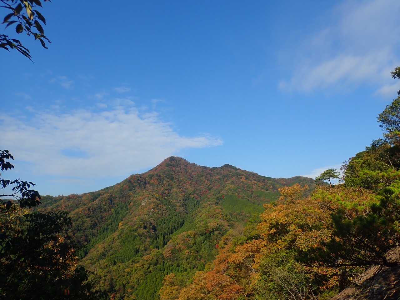後にあの明神山へ辿りつく予定です