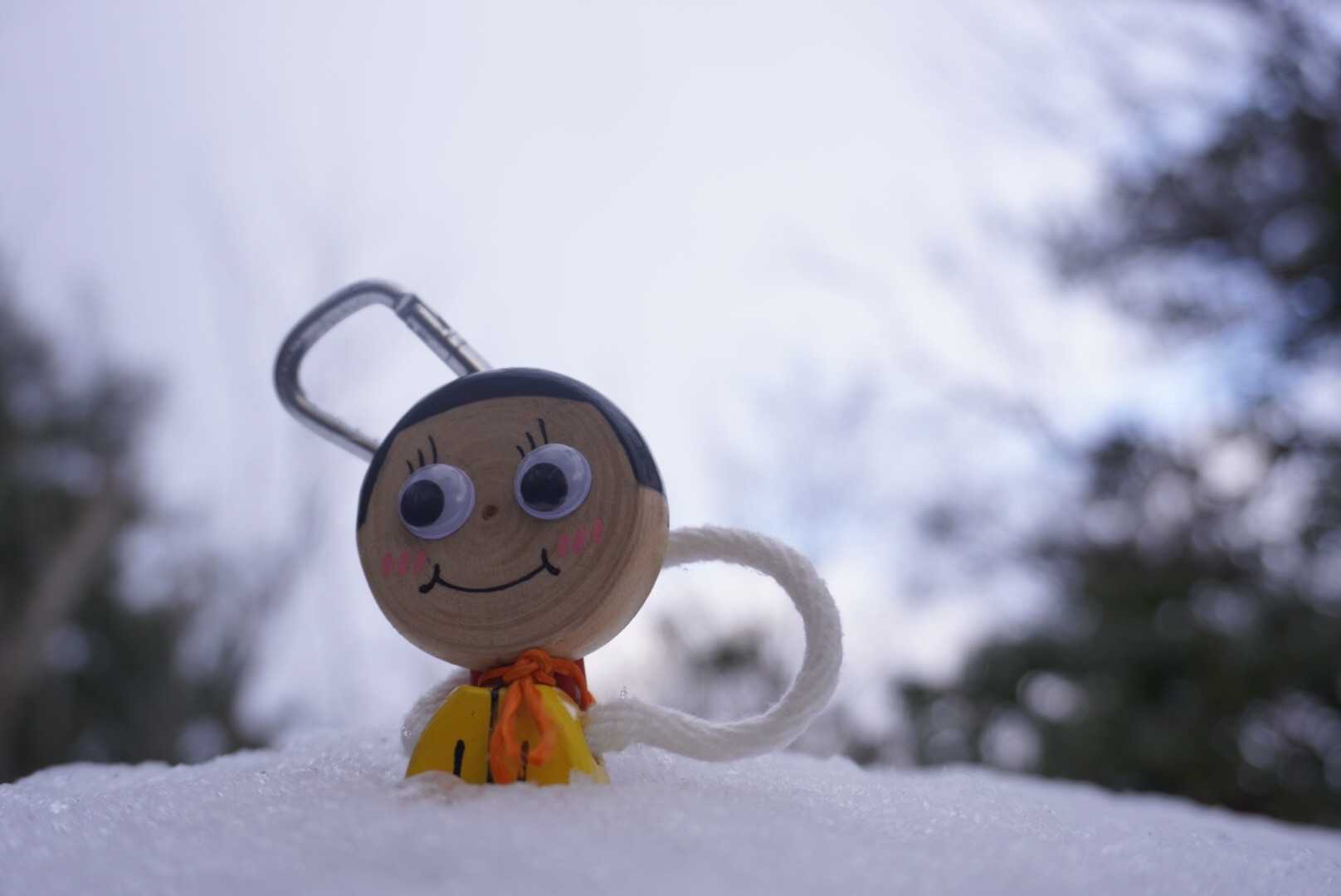 とは言え、普段雪に縁がないので、いっぱい雪があるところではトマホーク埋めたりして遊ぶ😆