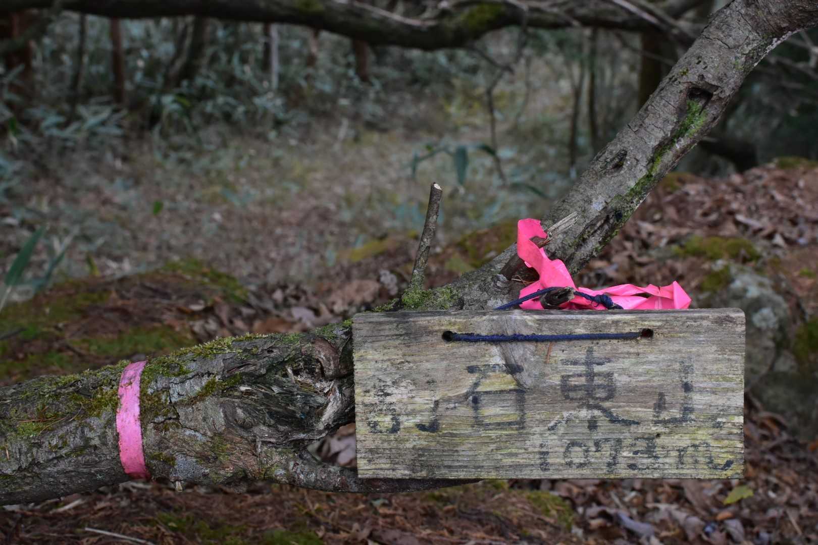 山頂標識