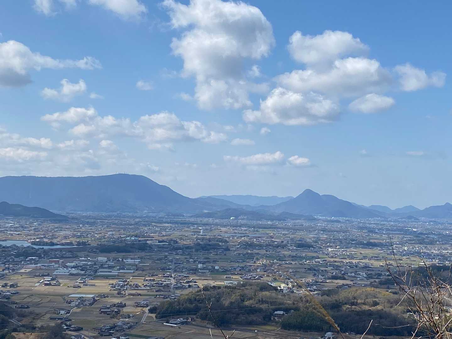 
大麻山と天霧山⛰