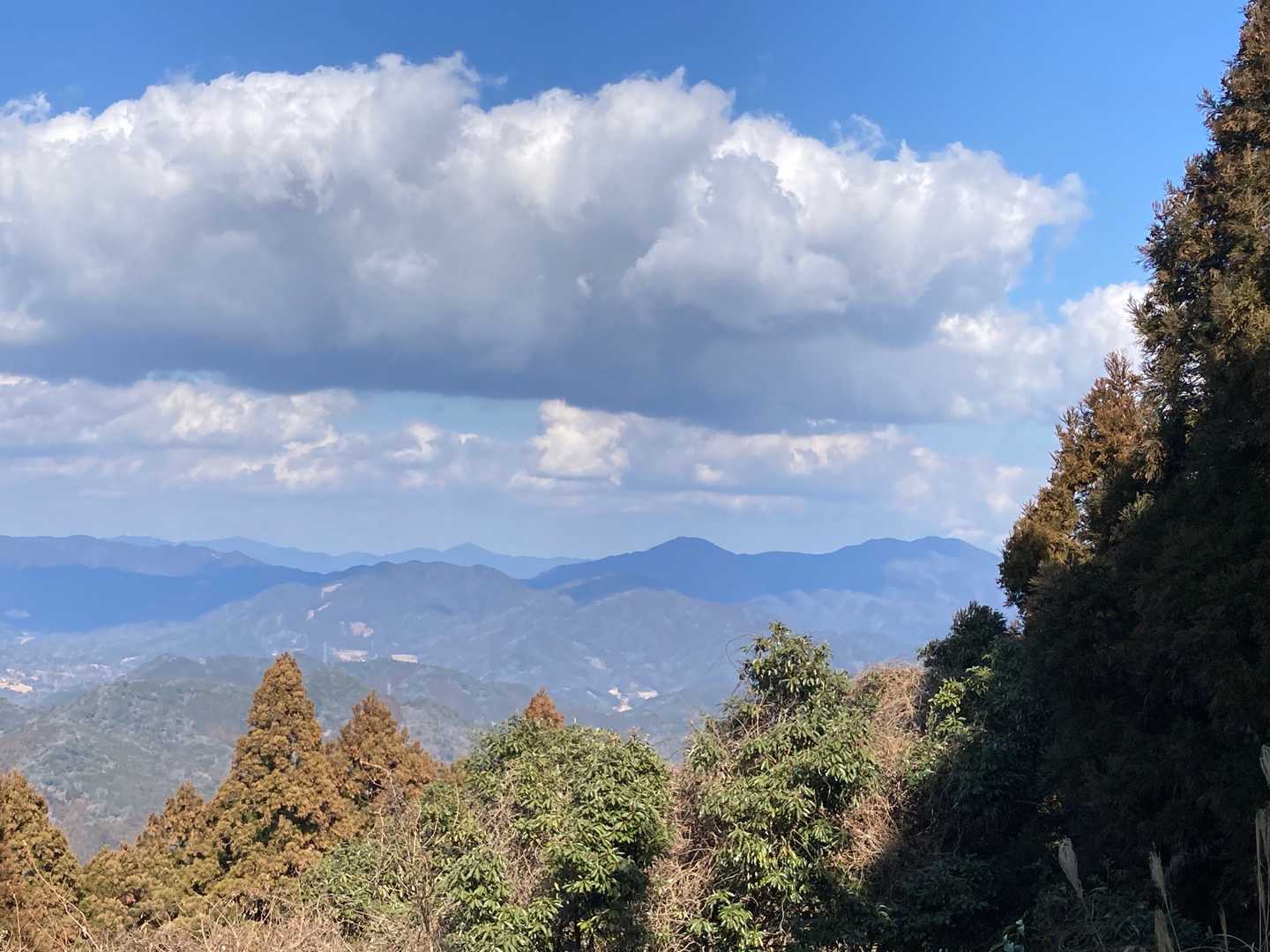 華山も見えた👀