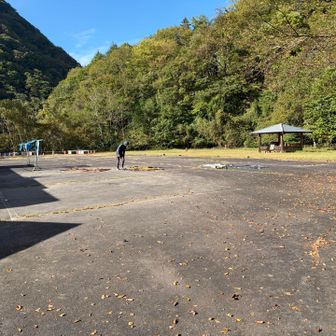 まだ時間も早いのでテントを干す
また仲山さんに会いに来たい🥹