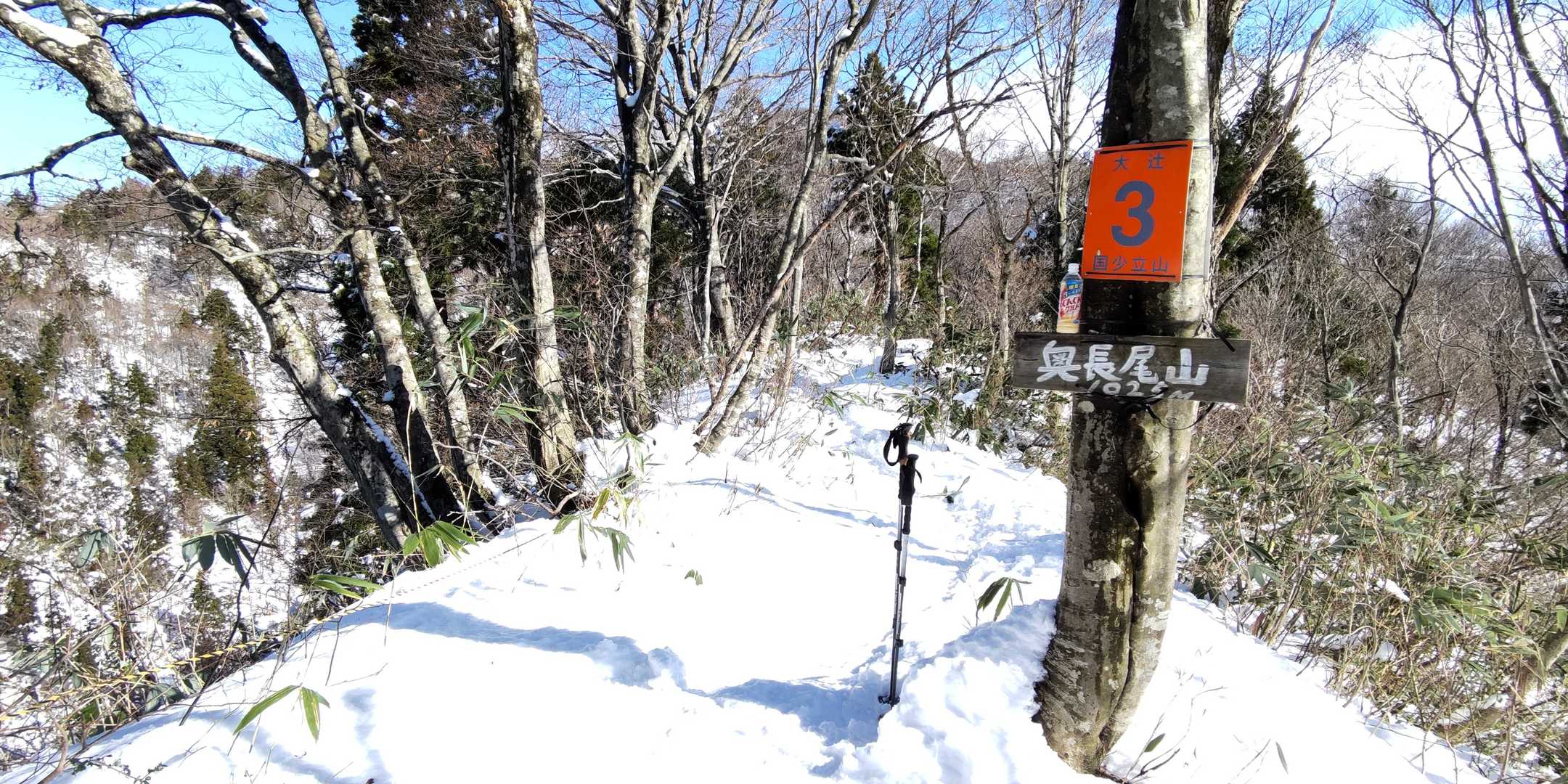 まずは奥長尾山✌️