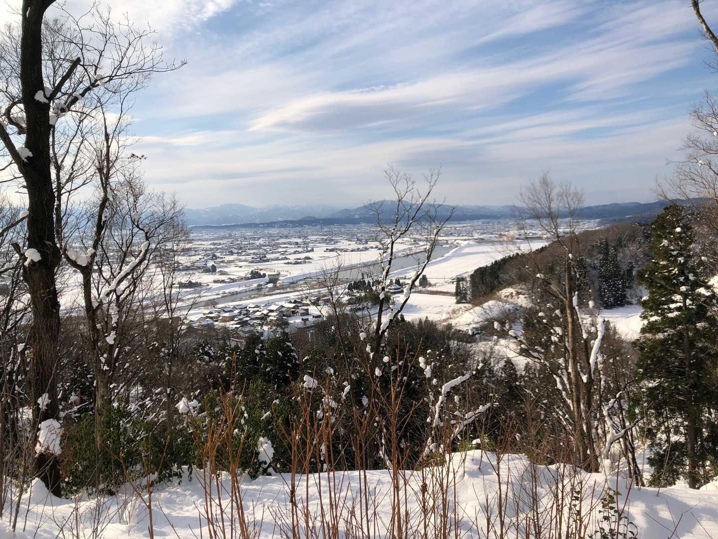展望いいので眺めながらの下山