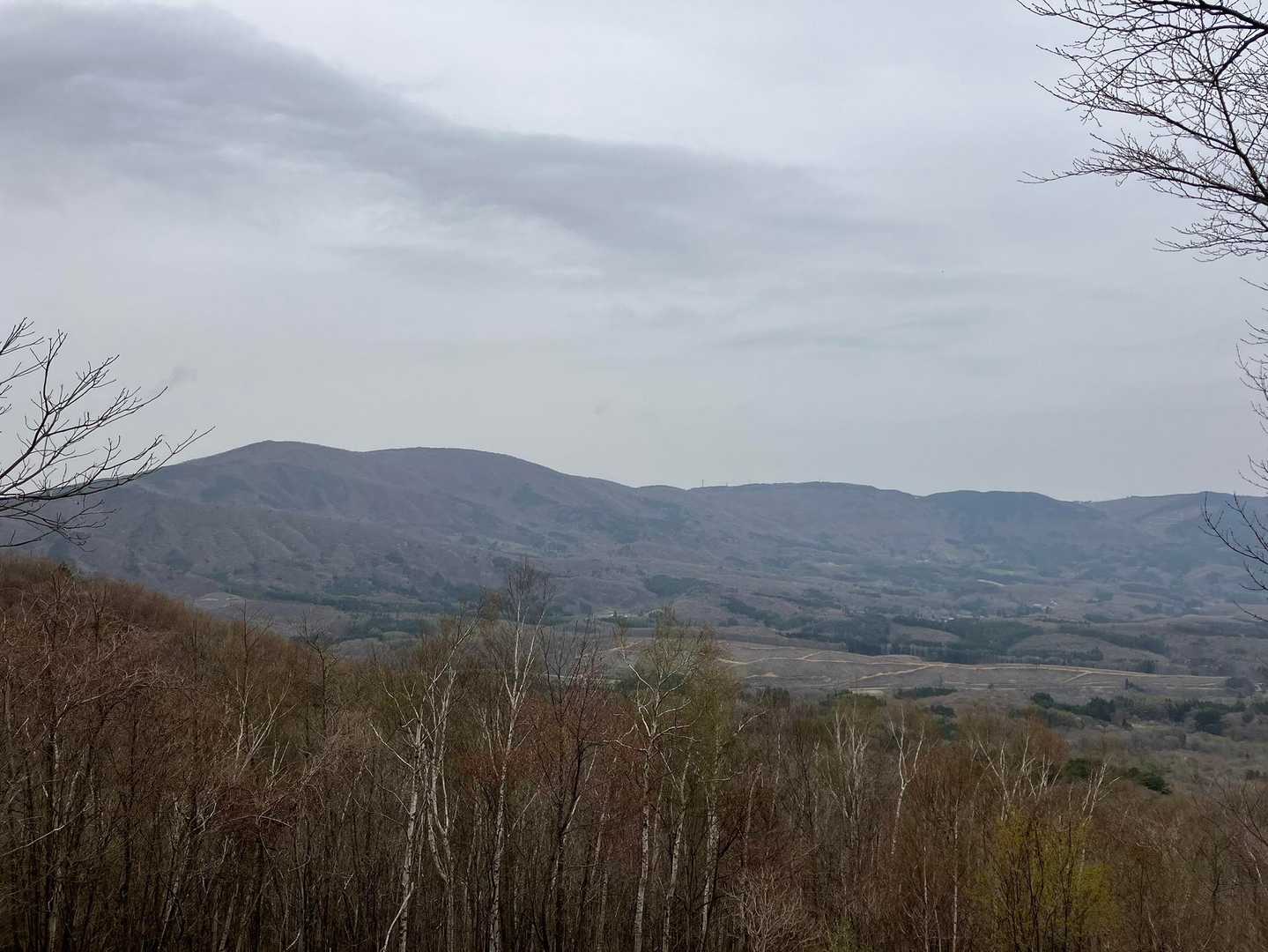 お隣の階上岳⛰