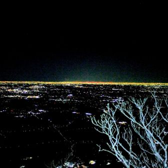 筑波がこんな夜景がキレイとはネ！！