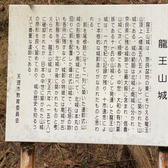 戦国時代のような。
郡山城とは関係ない⁉️