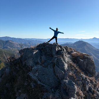 武甲山方向の山々が見渡せました⛰️筑波山までも👀