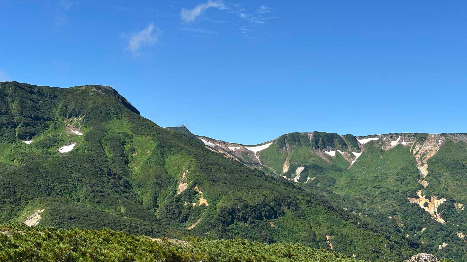 “化雲岳”も見える✨