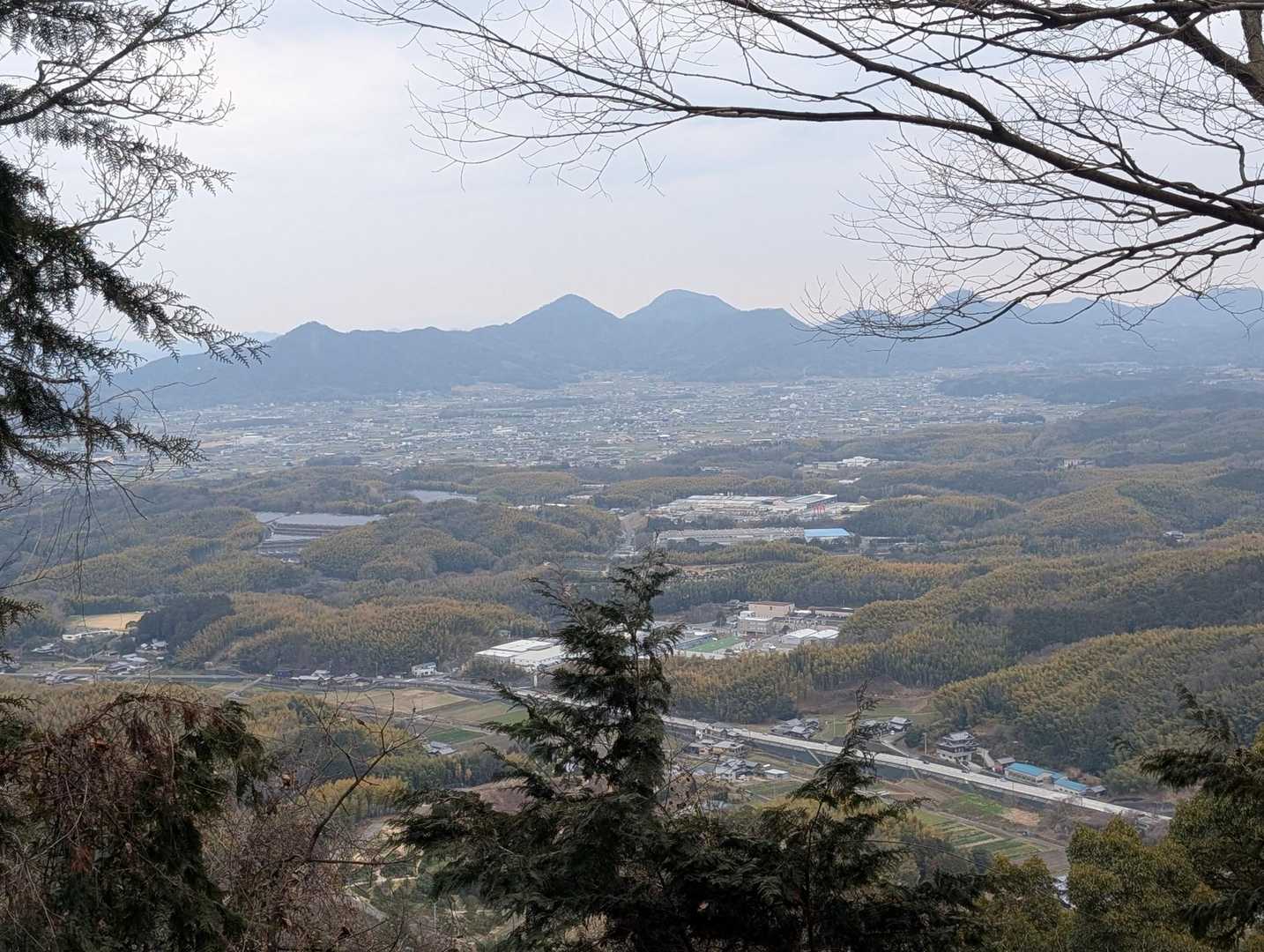 城山〜猫山方面