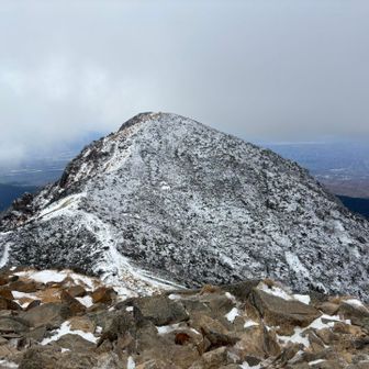 西天狗岳方面。