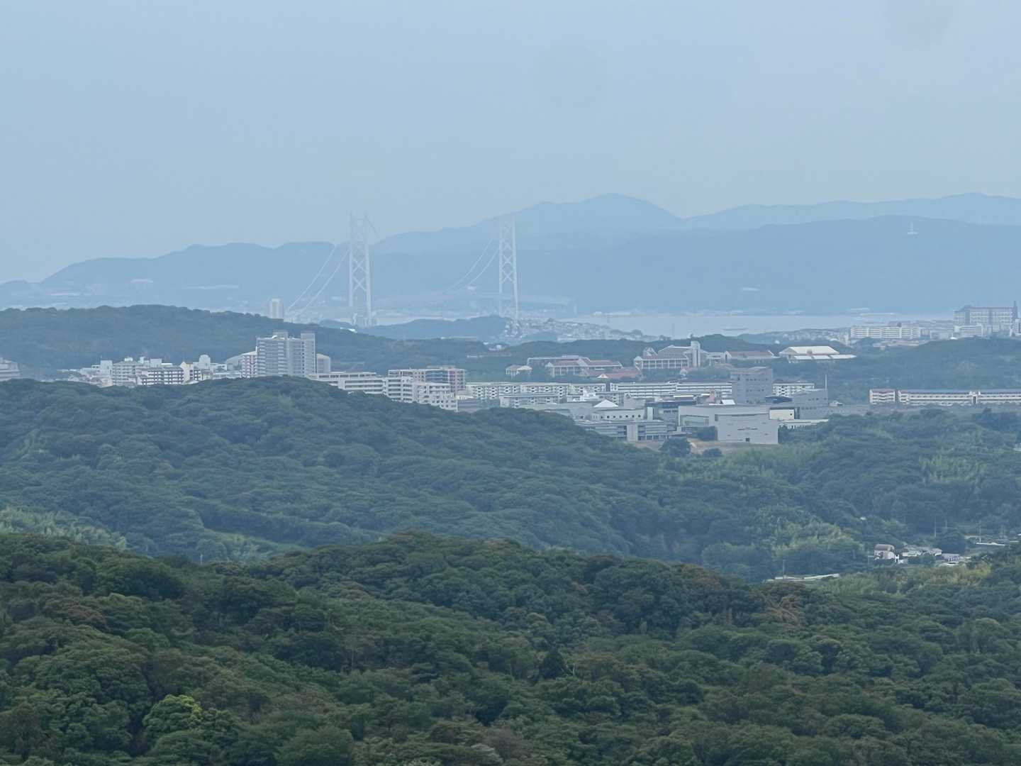 この日は曇っていたが眺めは普通にいい。