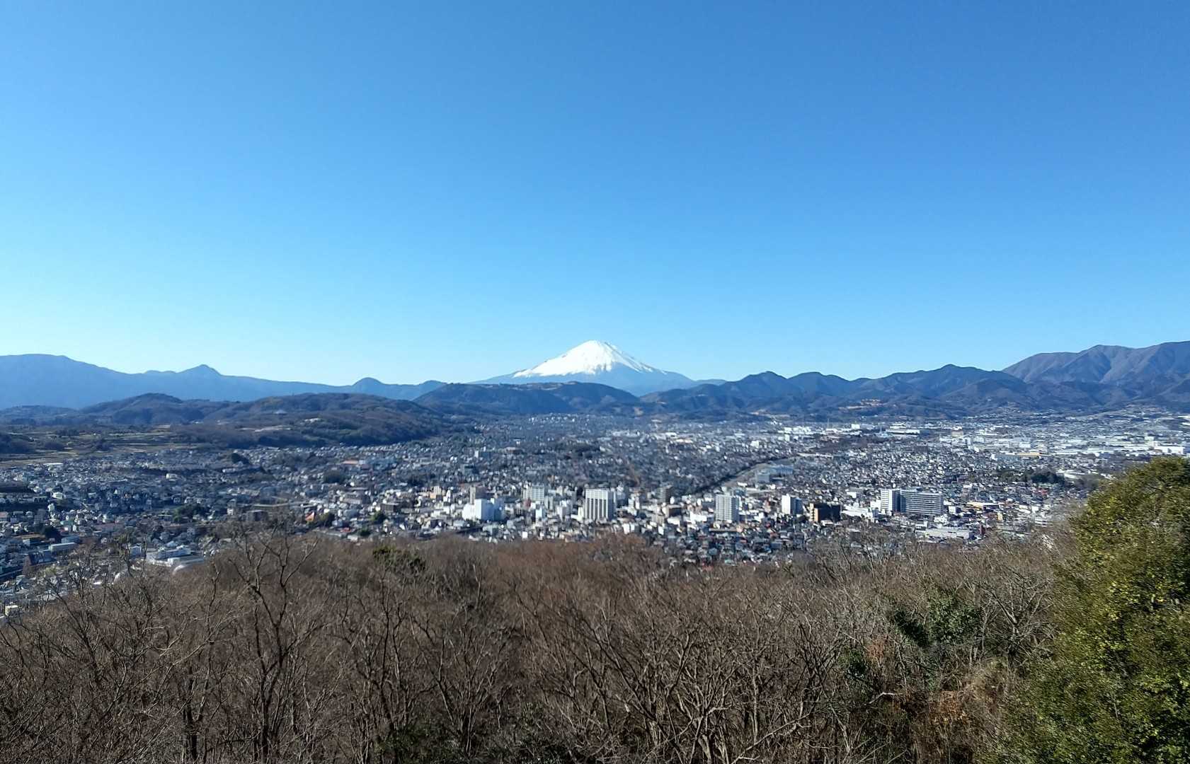 雲一つない☀元日からありがたや✨🙏