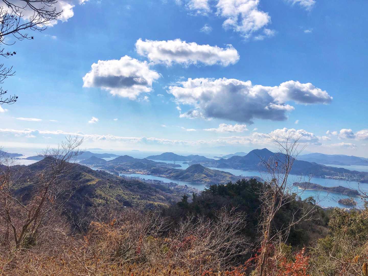 途中からの風景。
