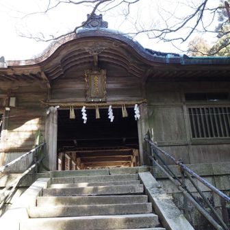 愛宕山神社の本殿に到着