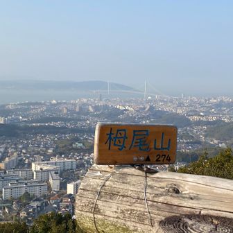 淡路島と明石海峡大橋