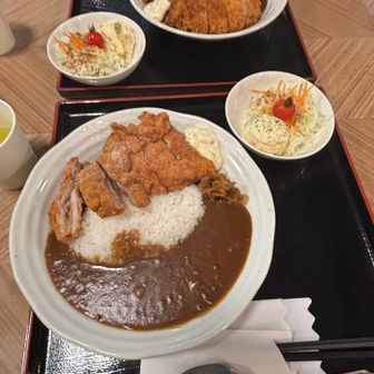 カツカレー、山賊カレー1700円