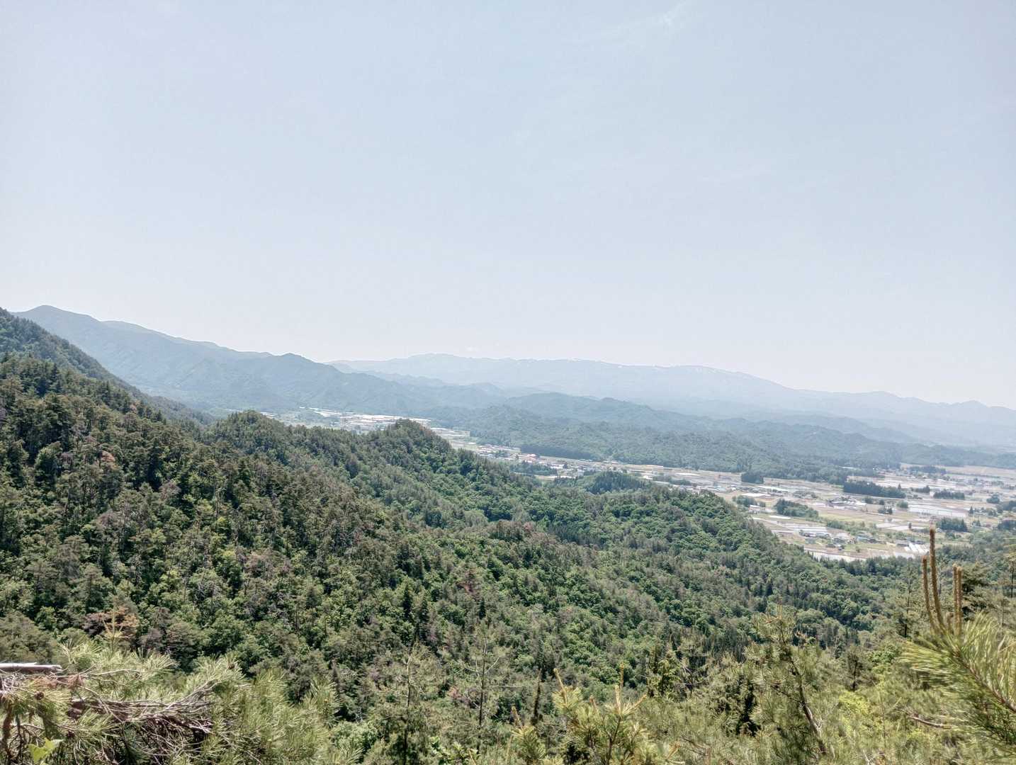 文珠山 往復コースの写真