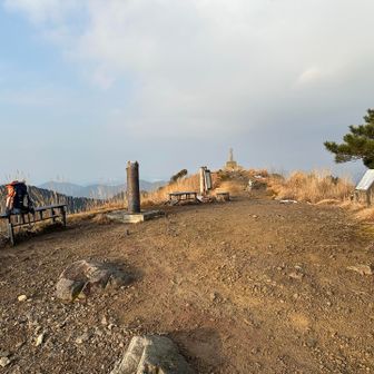 山頂広場！
雪☃️はほとんど残って
いませんでした。