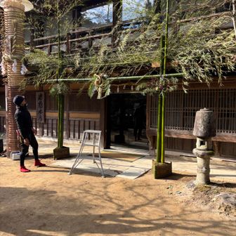 正月準備してました。