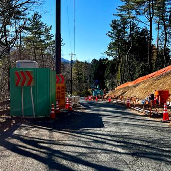 舗装路を歩くよ🚧