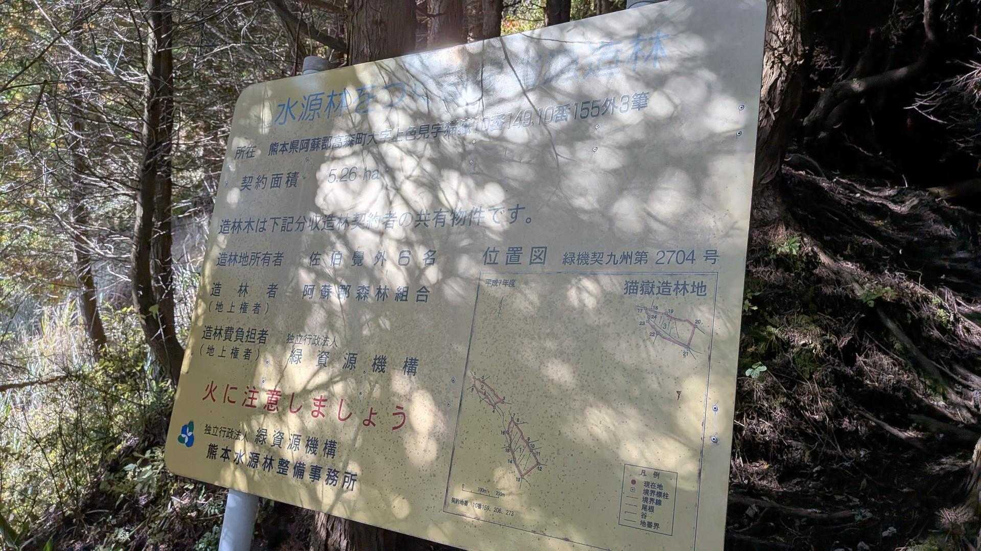 尾根へ出た