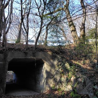 スカイラインと交差