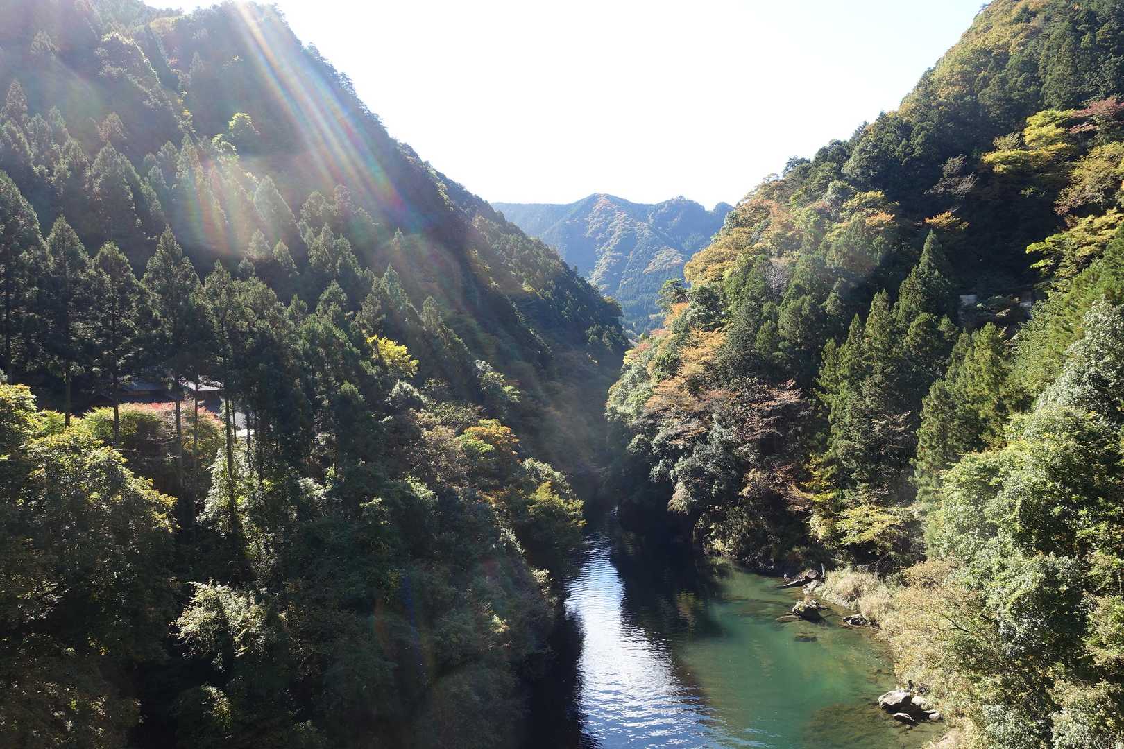 【フラット登山】大多摩ウォーキングトレイル　渓谷美と焚き火を楽しむの写真