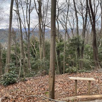 周囲は刈り払いをしたようで、眺望はますますです。