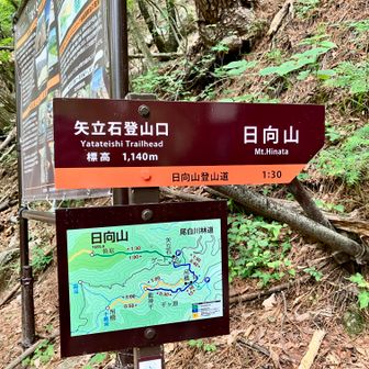 いつもの矢立石登山口から。