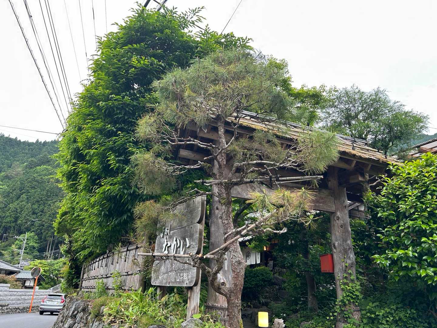 白谷沢登山口-棒ノ嶺(棒ノ折山)-黒山-逆川ノ丸-岩茸石山 縦走コースの写真