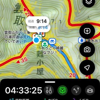 頂上までの記録、ピッタリ賞