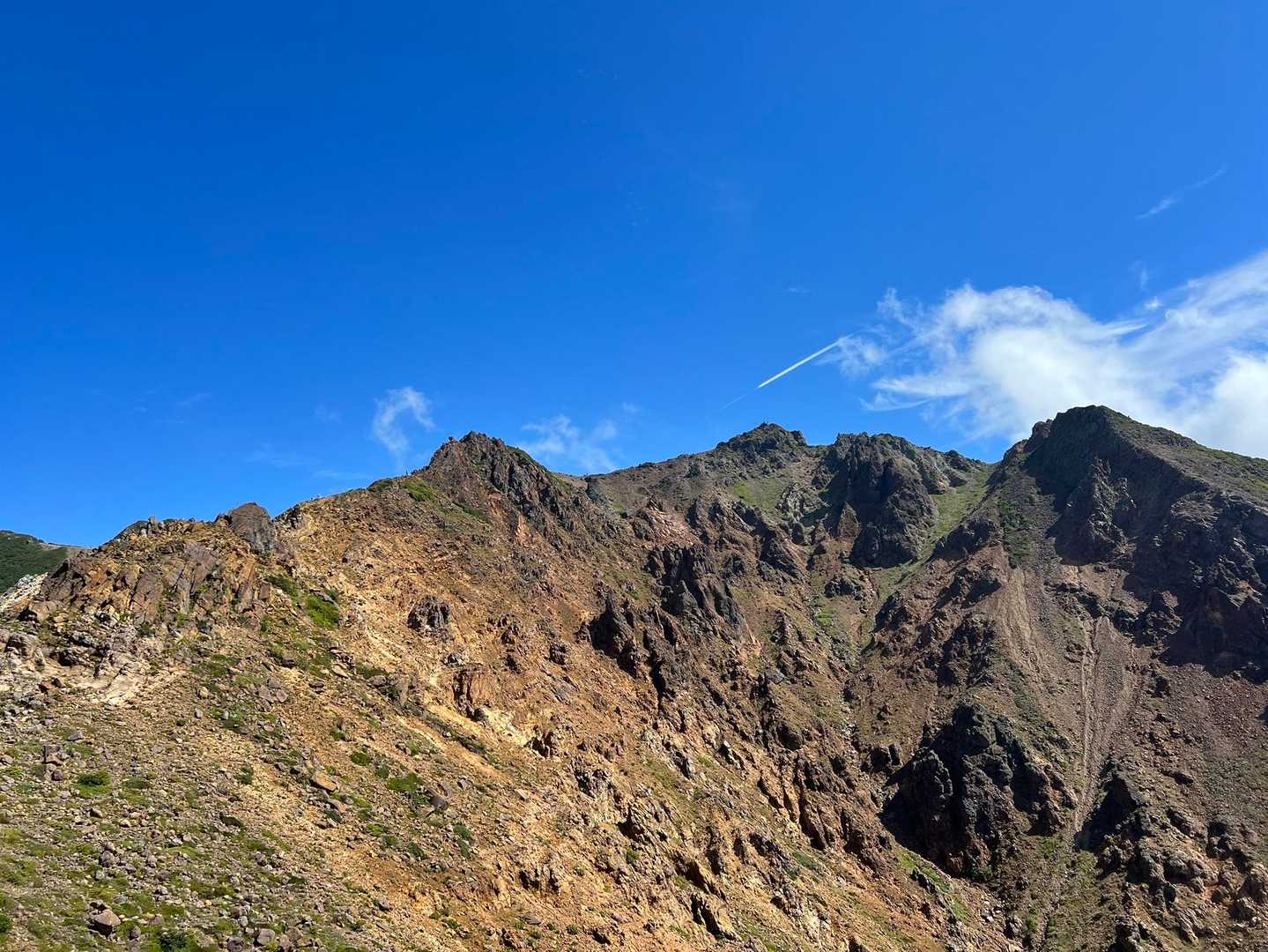 峠の茶屋登山口-朝日岳-隠居倉 周回コースの写真
