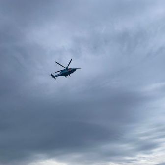 県警のヘリかなぁ🚁