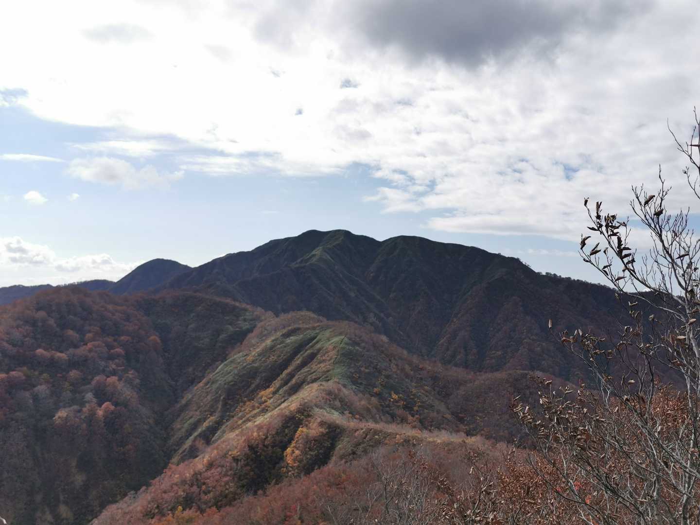 これから歩く道が見えます