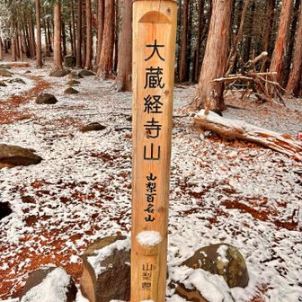 大蔵経寺山　716m