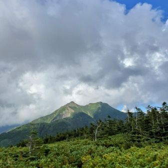 明日登る権現岳