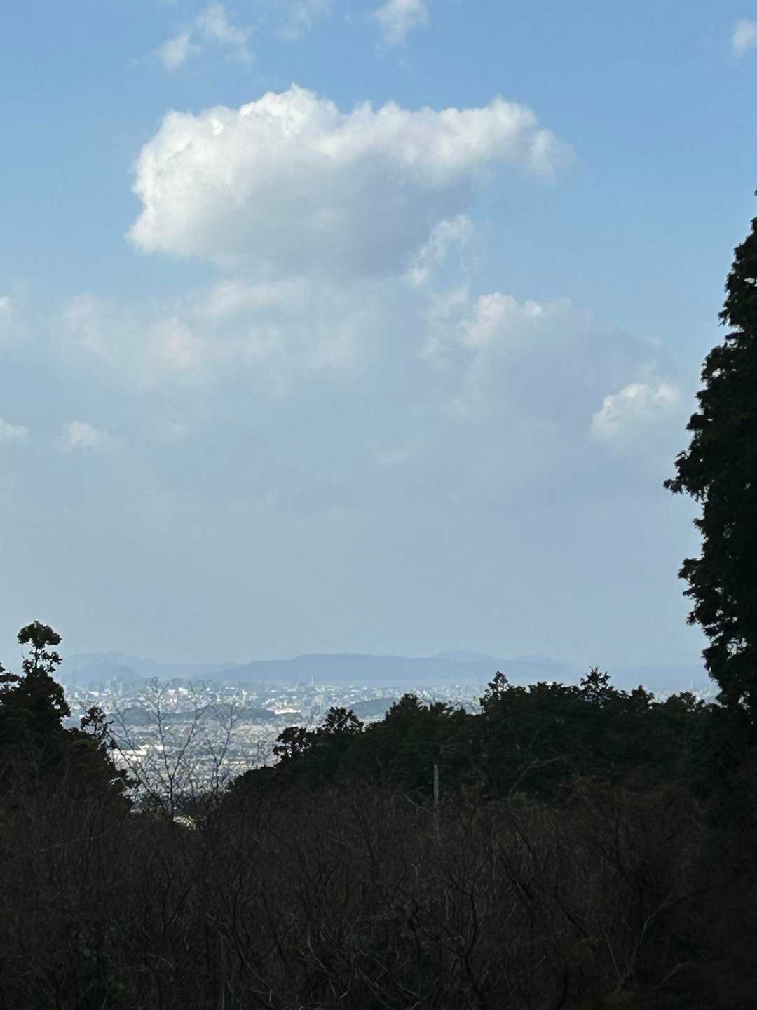 あとは道路を戻ります　福岡市内👀