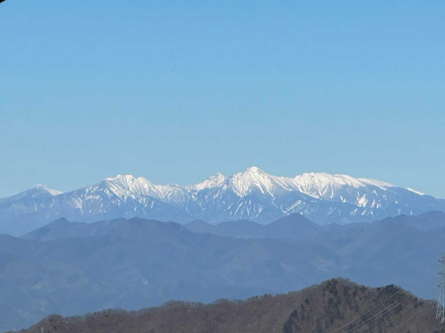 八ヶ岳ナイスビュー！