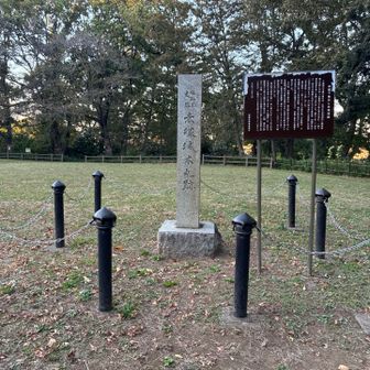 赤塚山は城跡ですが、ここに来るまでにちゃんと登りあり
