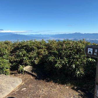 伽藍山までの予定でしたが身体が重くここでＵターン…