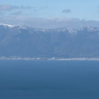 蓬莱山から堂満岳