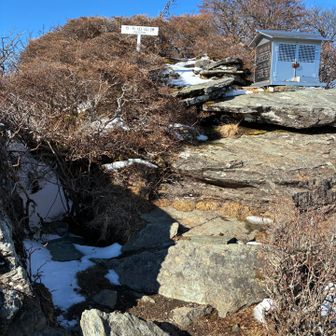 約1ヶ月ぶりのちち山山頂