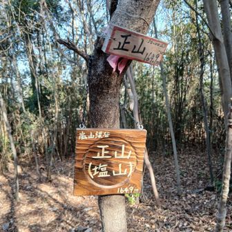 ②正山　ここの登りが一番急だった