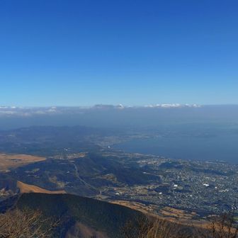 海からここまで、登ってきました～
