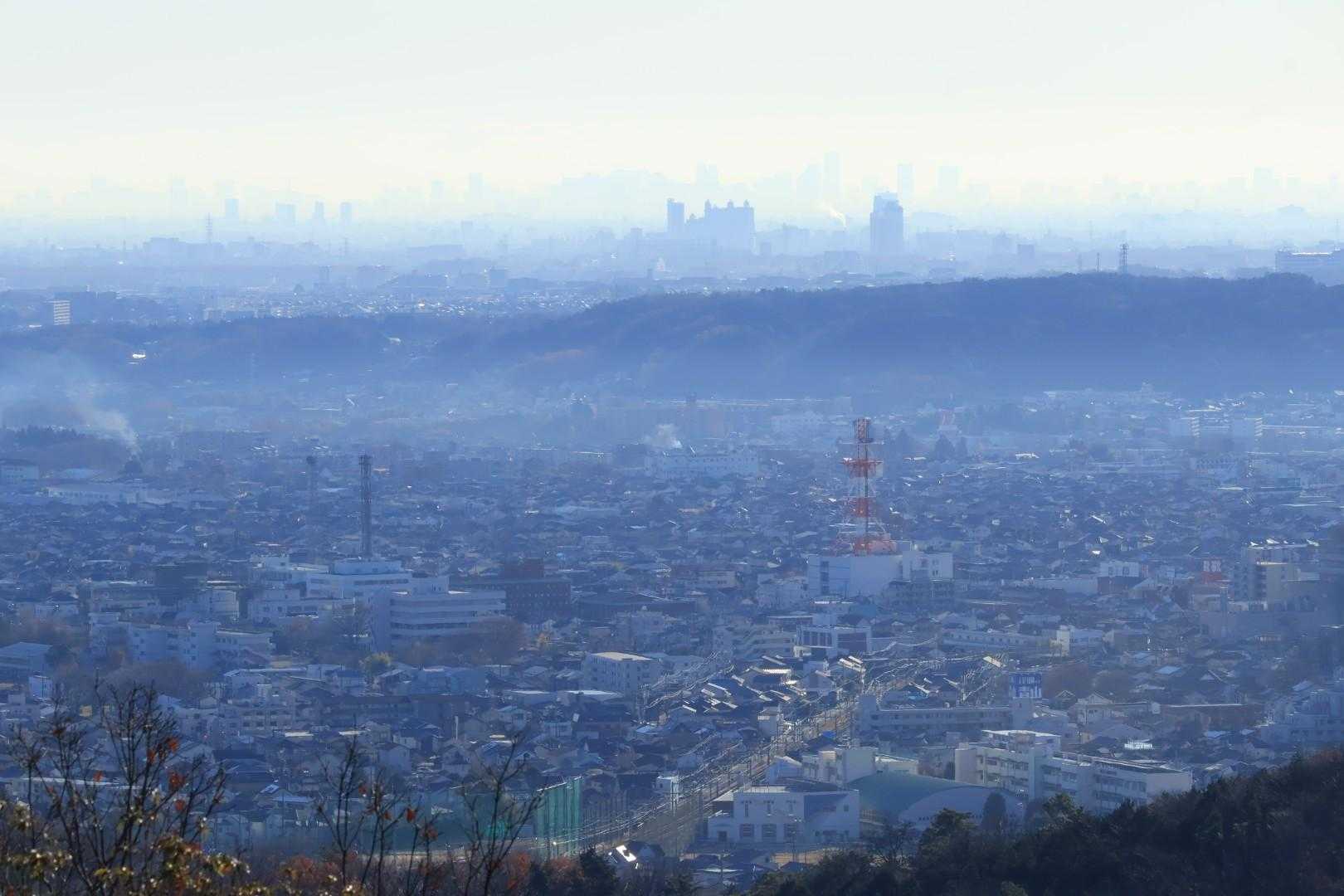 東吾野駅-天覚山-東峠-久須美ケルン-竈門山登山口-多峯主 縦走コースの写真