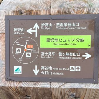 いよいよ妙高へ
大倉乗越から先の下りとトラバースがこわい