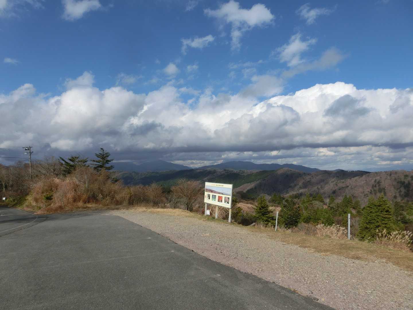 南アルプスの展望台