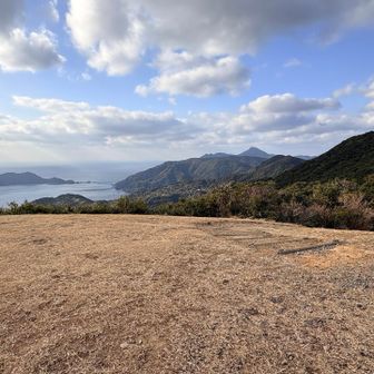 草原状の東シナ海展望台